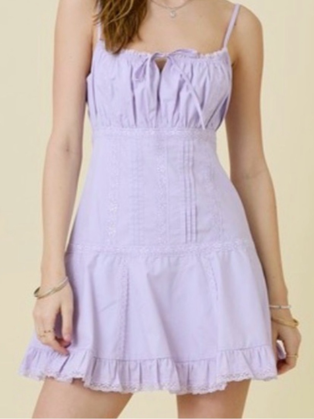 Lilac Mini Dress